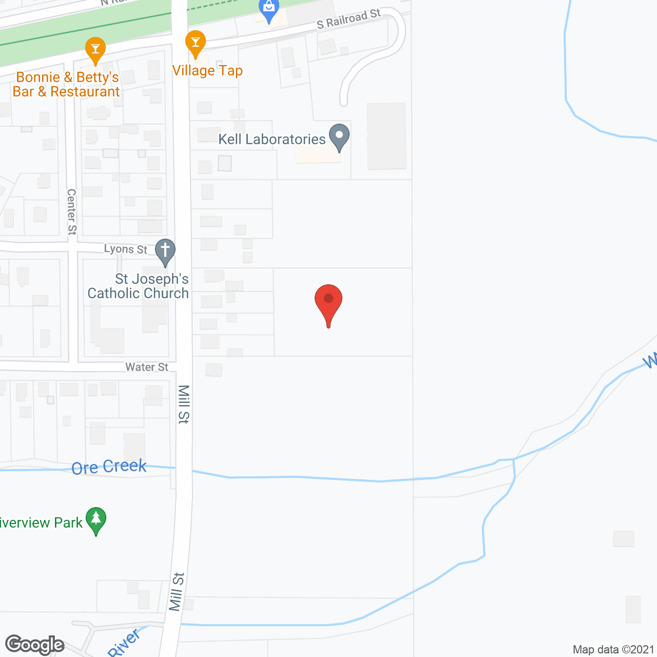 St. Joseph Catholic Church in google map