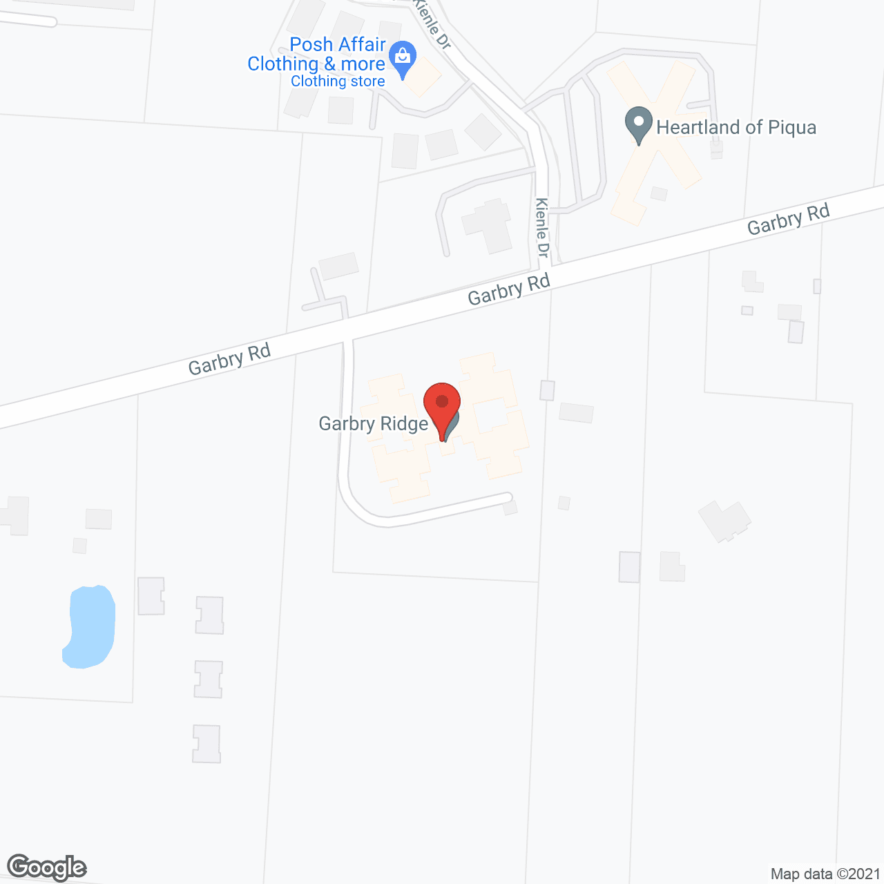 Garbry Ridge Assisted Living in google map