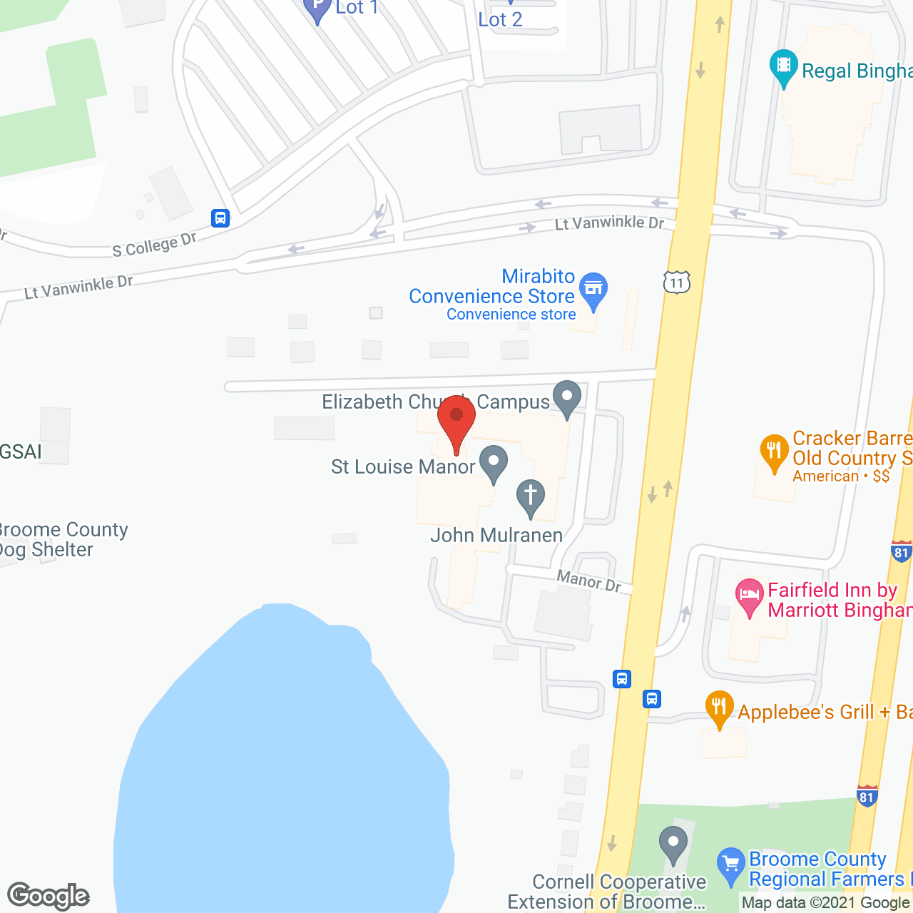 United Methodist Homes Elizabeth Church Campus in google map