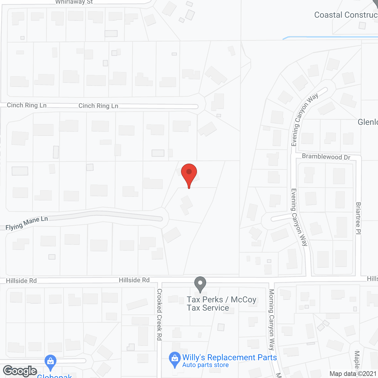 Allara Senior Living in google map