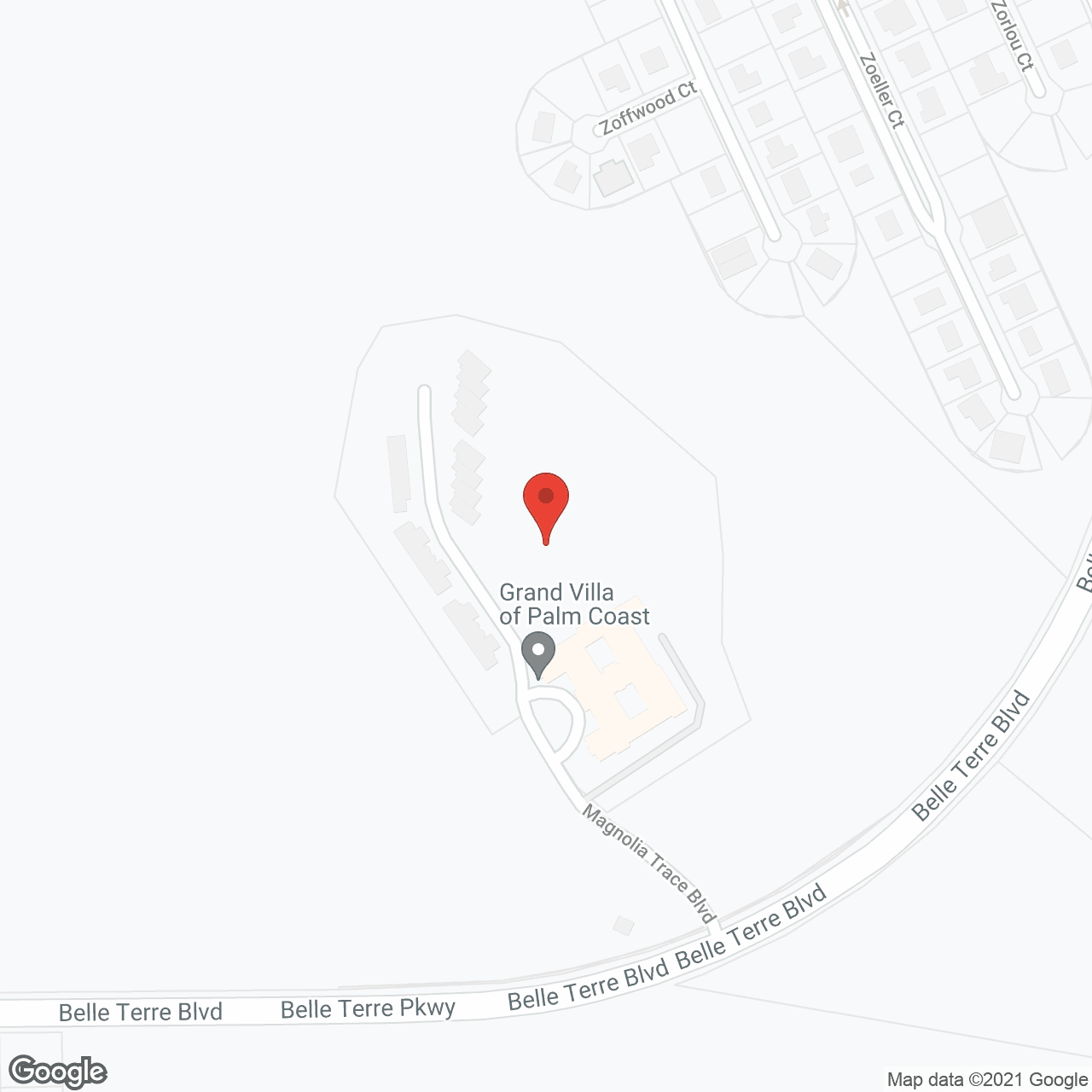 Grand Villa of Palm Coast in google map