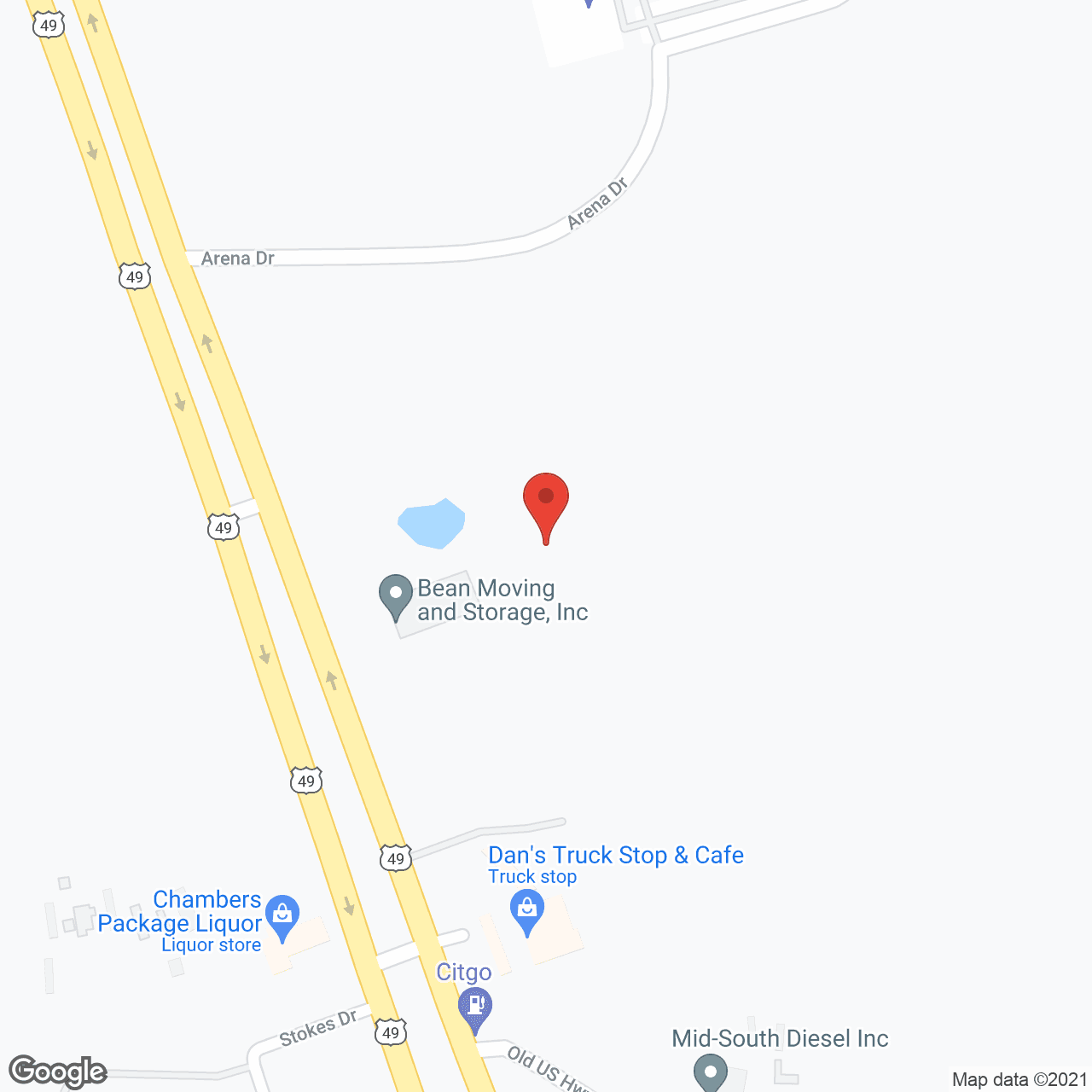 Comfort Care - Hattiesburg, MS in google map