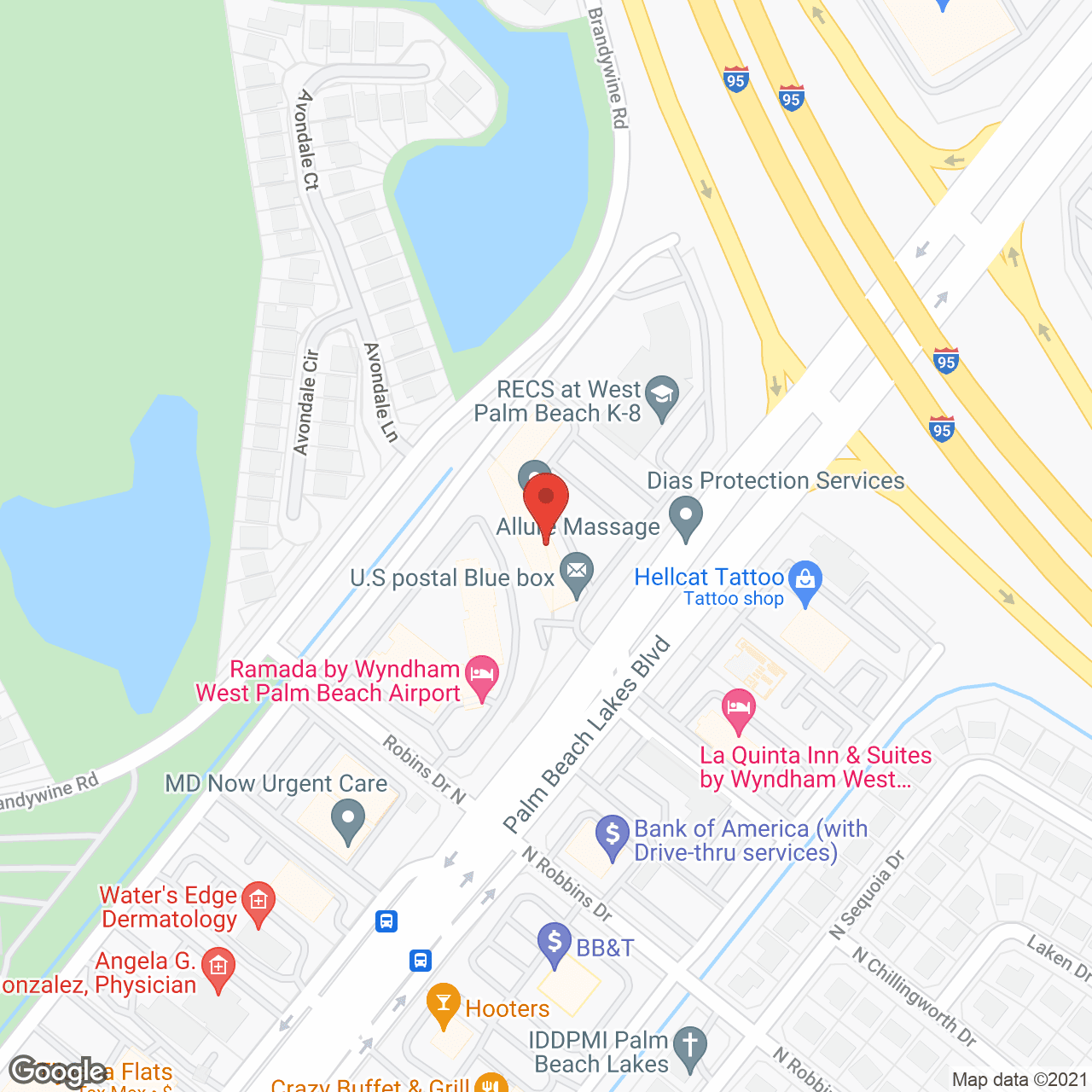 United Nursing Svc Inc in google map