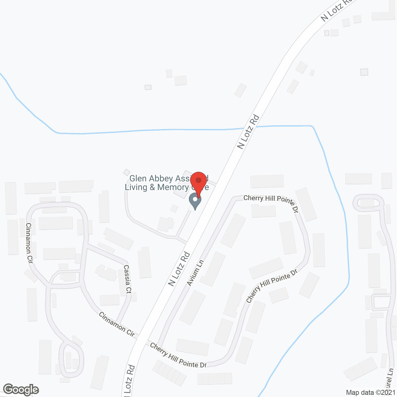 Glen Abbey Assisted Living and Memory Care in google map