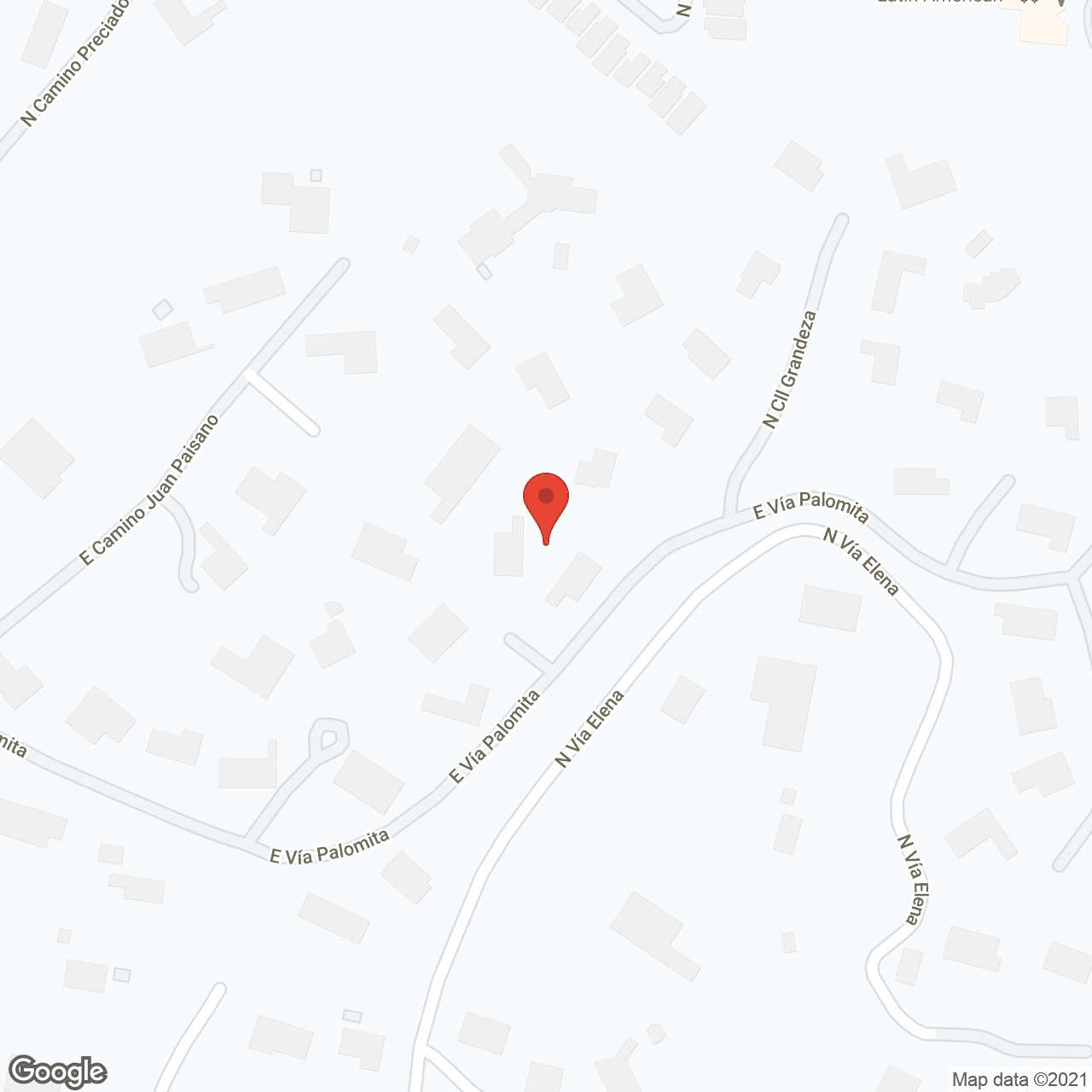 Ponoma Hills Assisted Living in google map