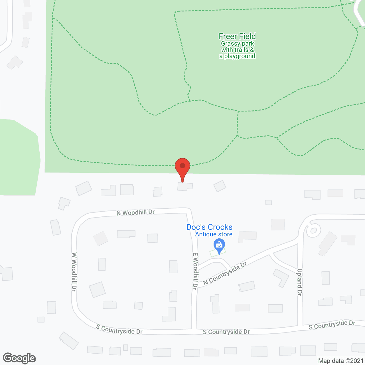 The Inn at Ashland Woods in google map