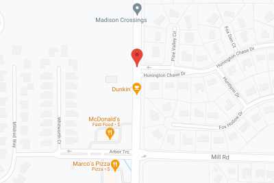Madison Crossings in google map