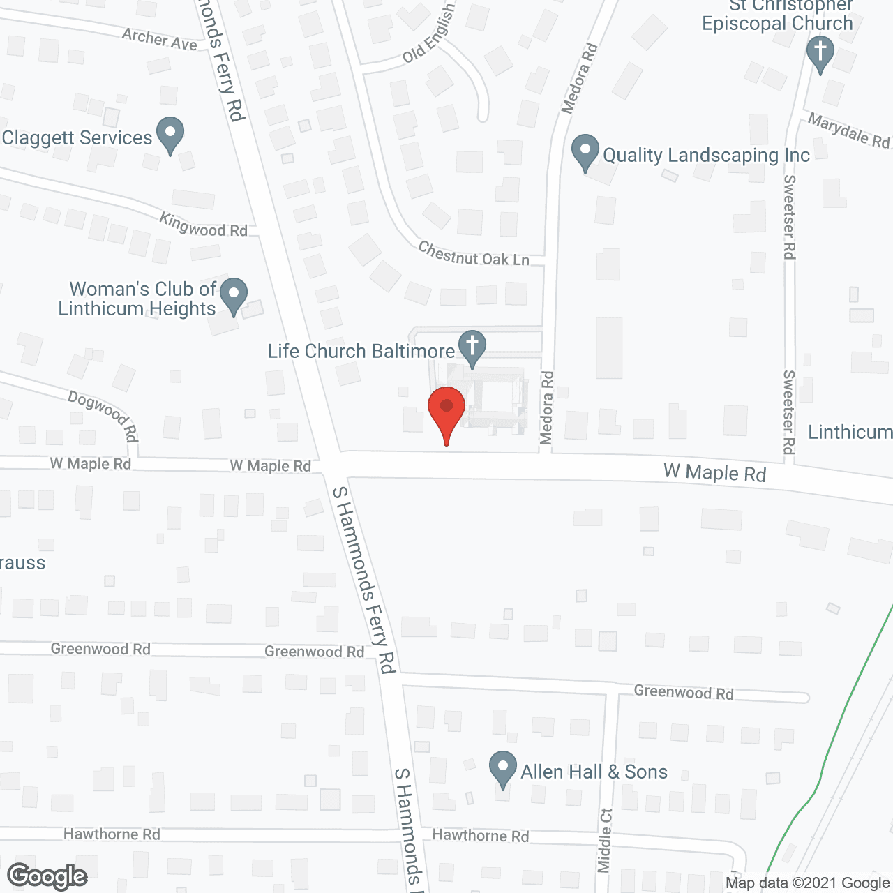 Reliable Assisted Living in google map