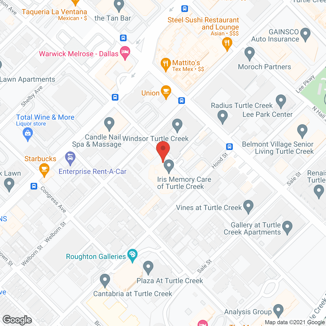 Iris Memory Care of Turtle Creek in google map