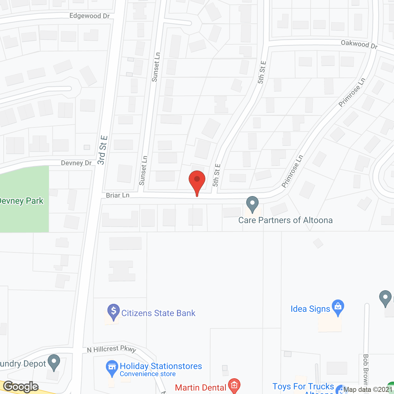 Care Partners Assisted Living (CP51) in google map