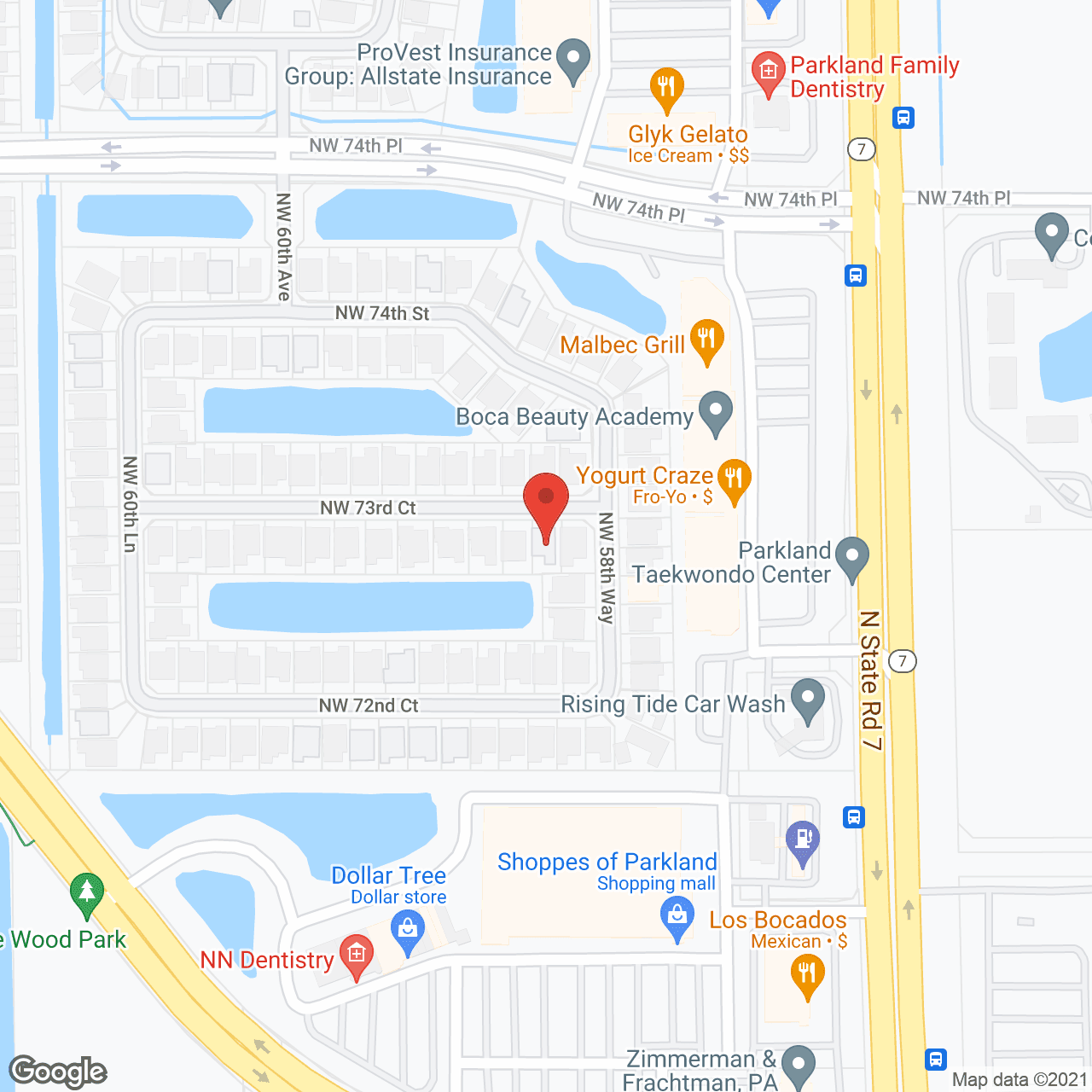 Phoenix Senior Living II in google map