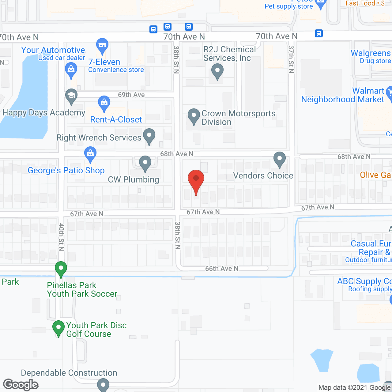 Bimini Manor in google map