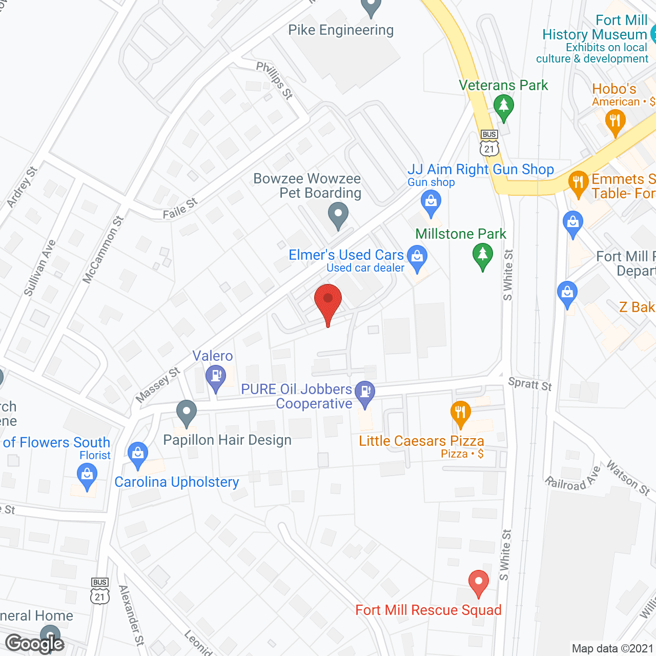 Omni Senior Care in google map