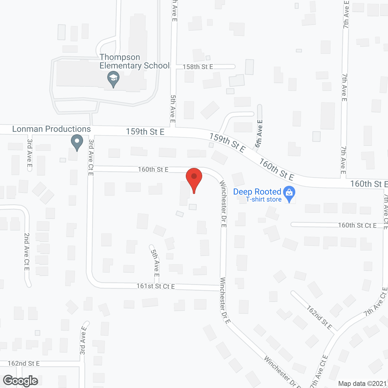 Sanders Estates Adult Family Home, LLC in google map