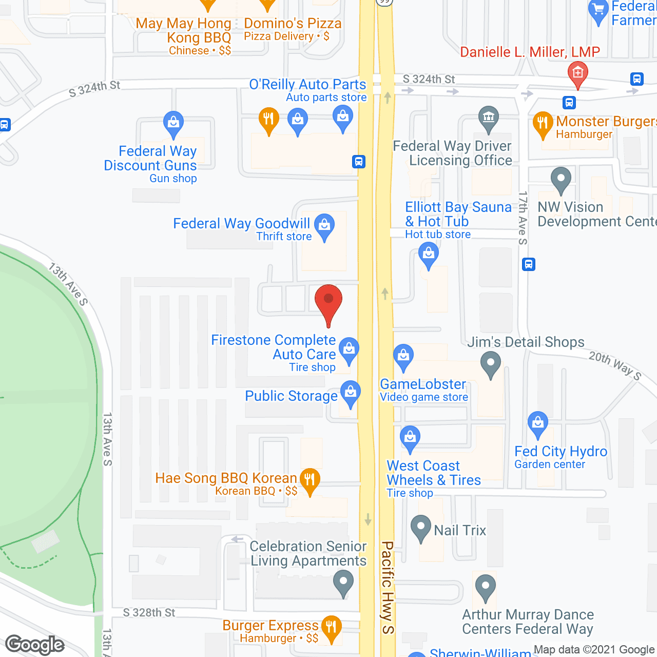 Specialized Home Care in google map