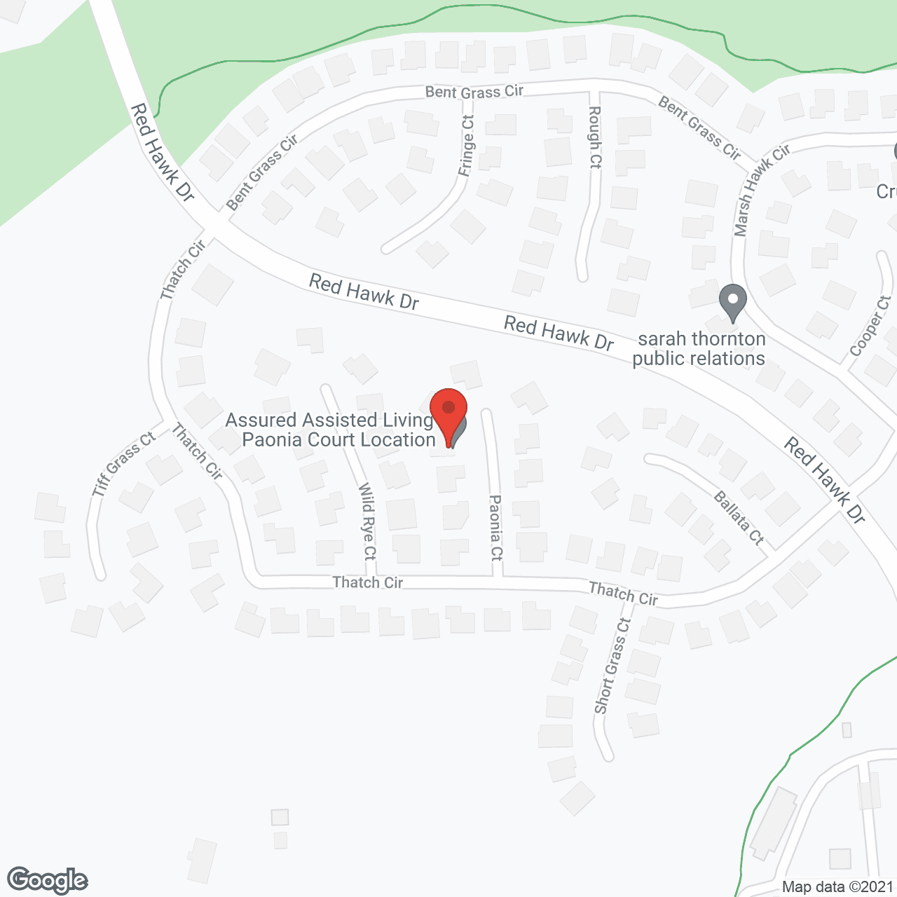 Assured Senior Living at Castle Rock in google map