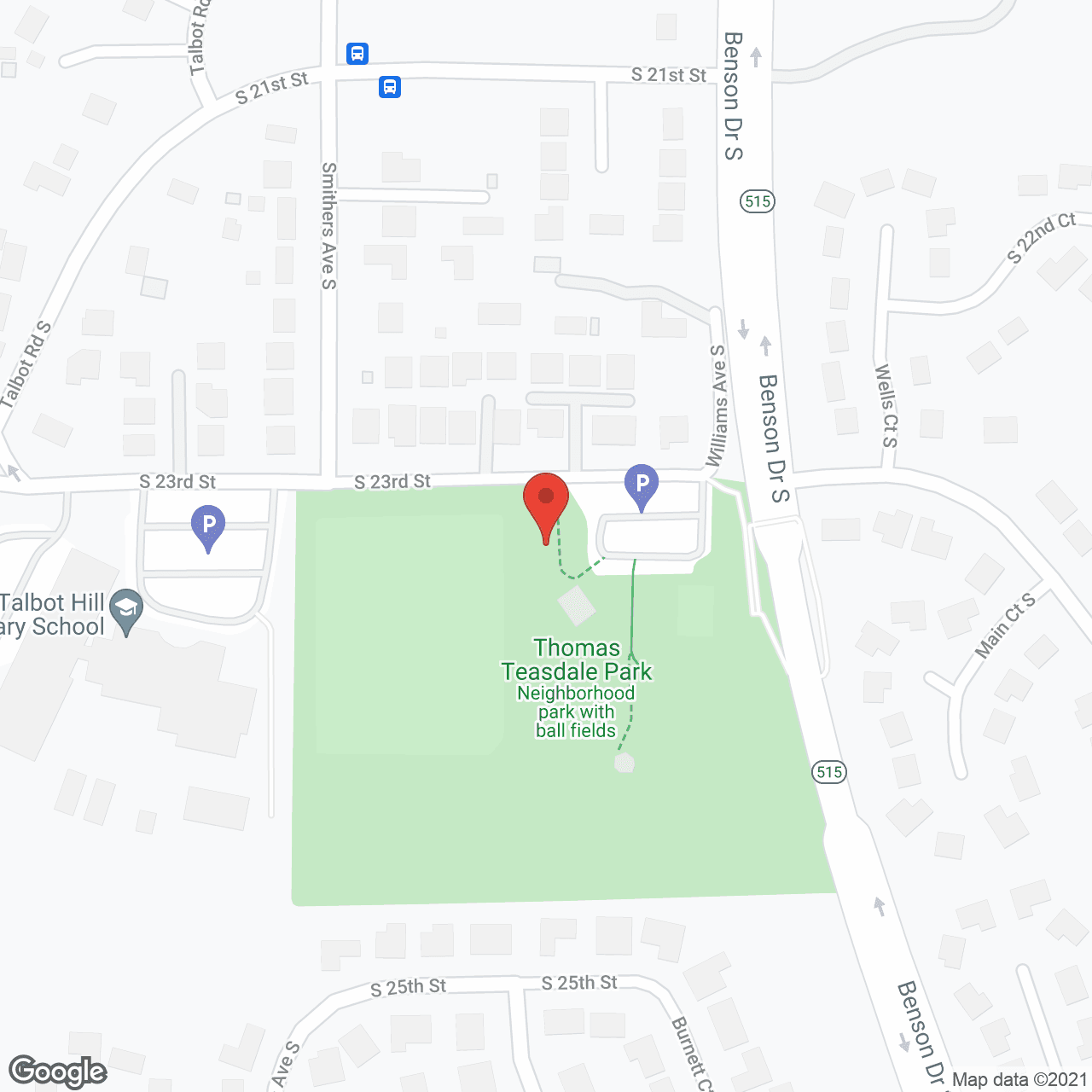 Renton Elder Care in google map