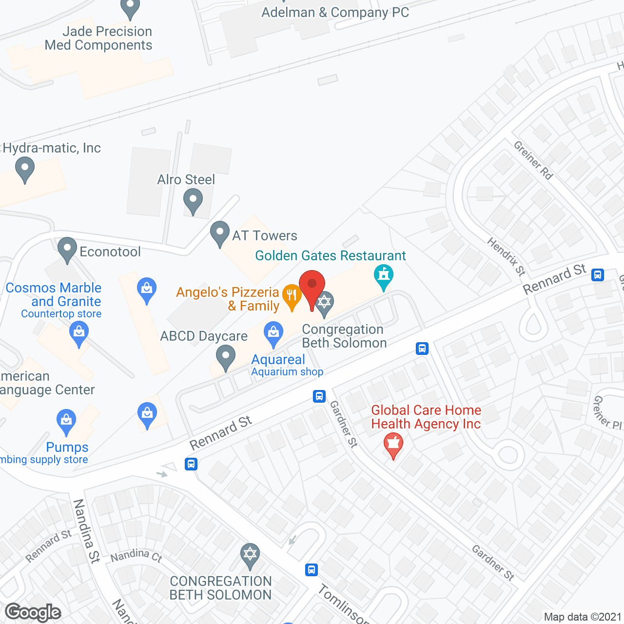 Northeast Adult Day Care - Philadelphia in google map