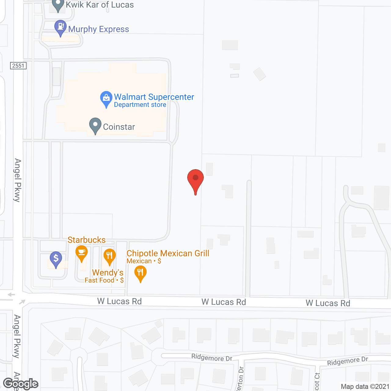 Avalon Memory Care - Allen in google map