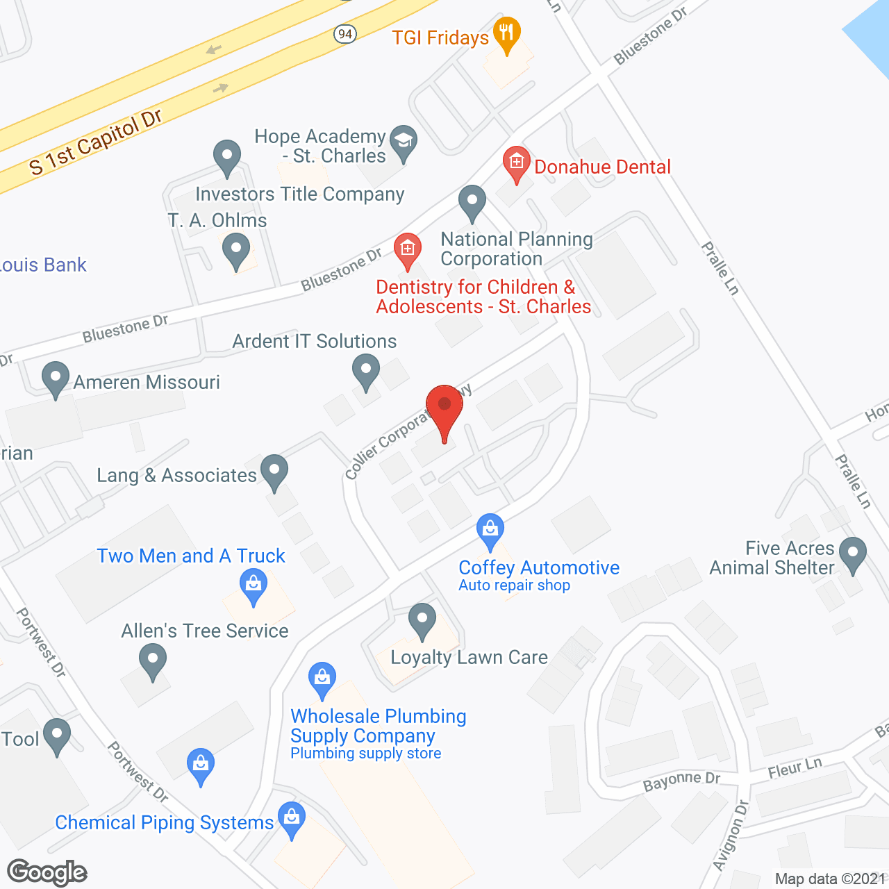 All Generations Adult Day Center in google map
