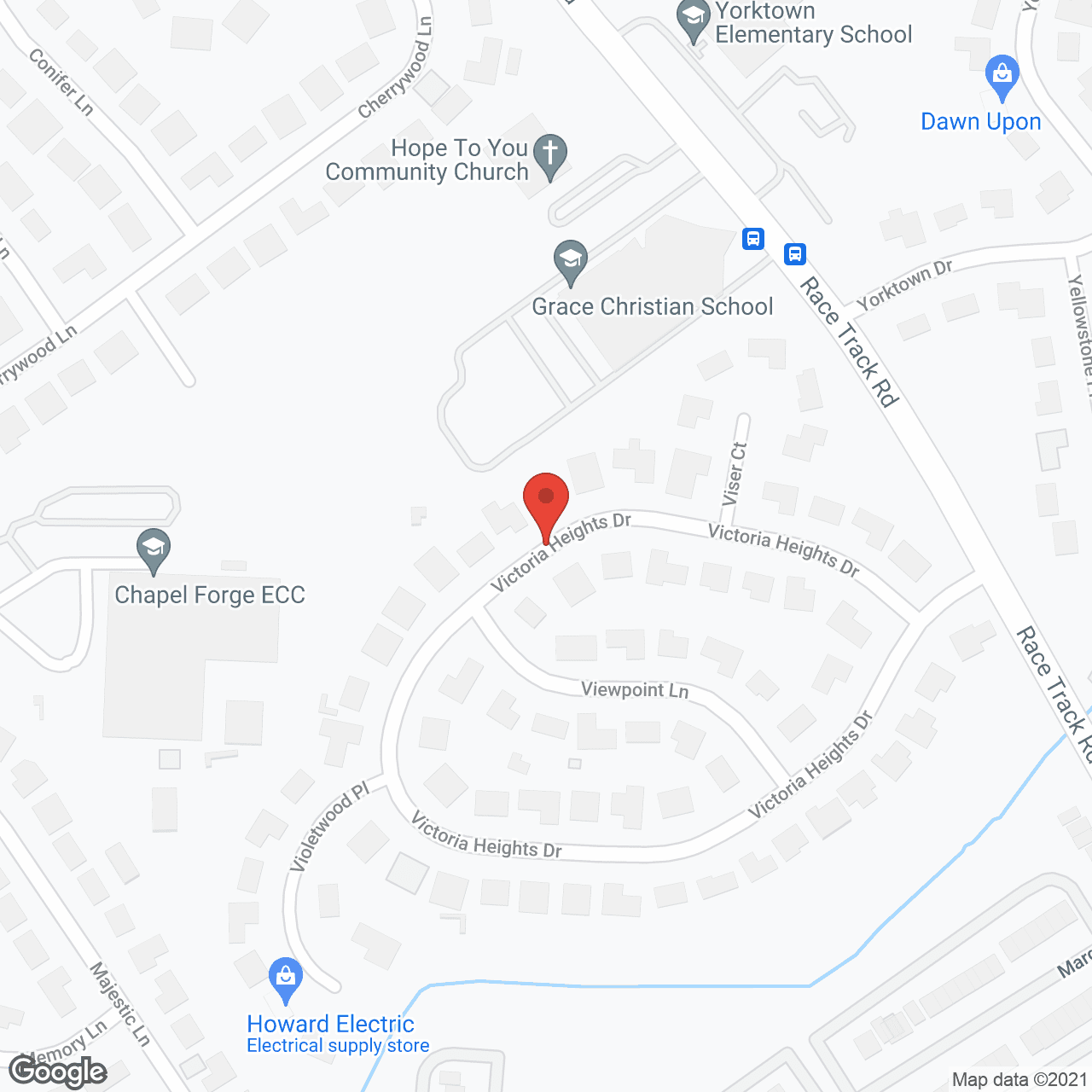 Caring Hearts Assisted Living II in google map
