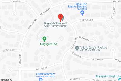 Kingsgate Careland AFH in google map