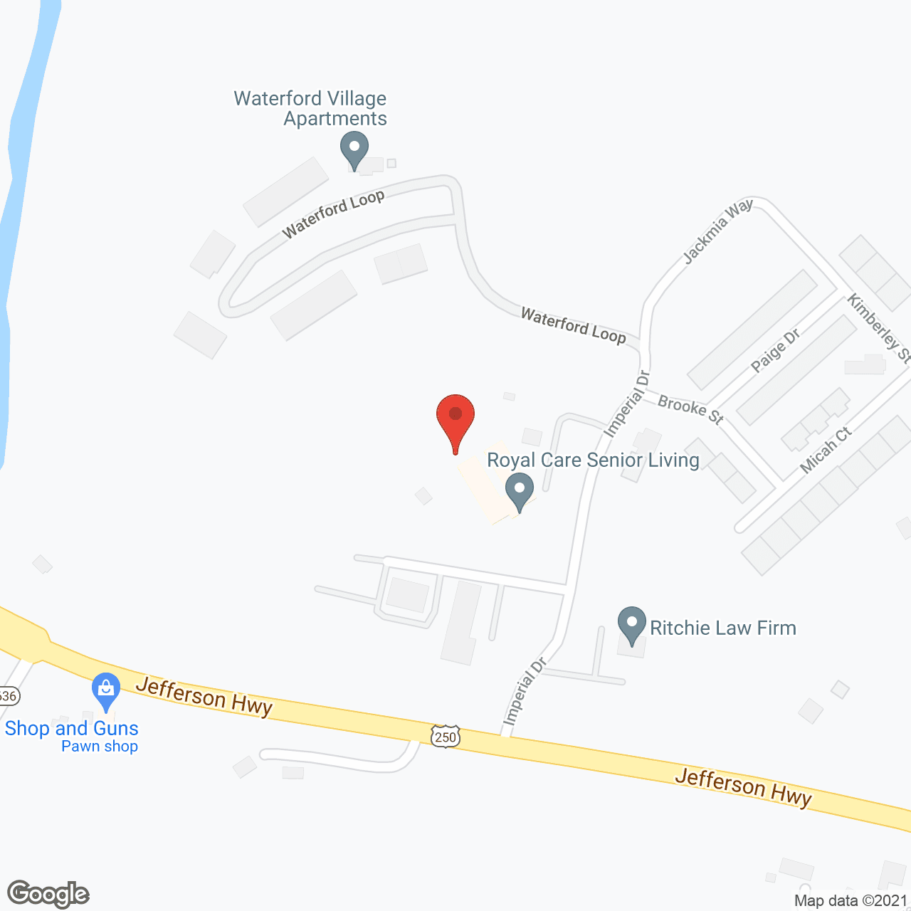 Royal Care at Birch Ridge in google map