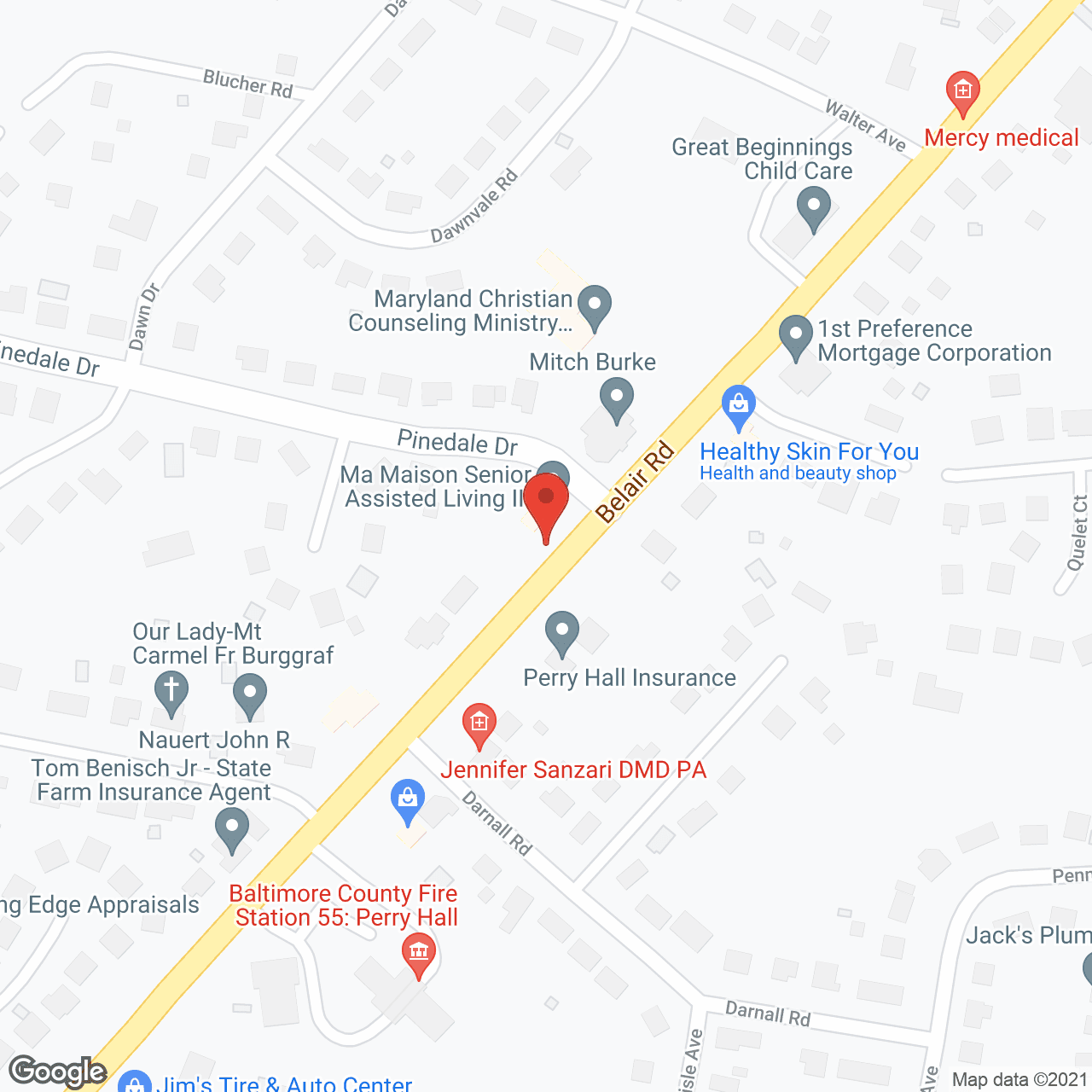 Ma Maison III in google map