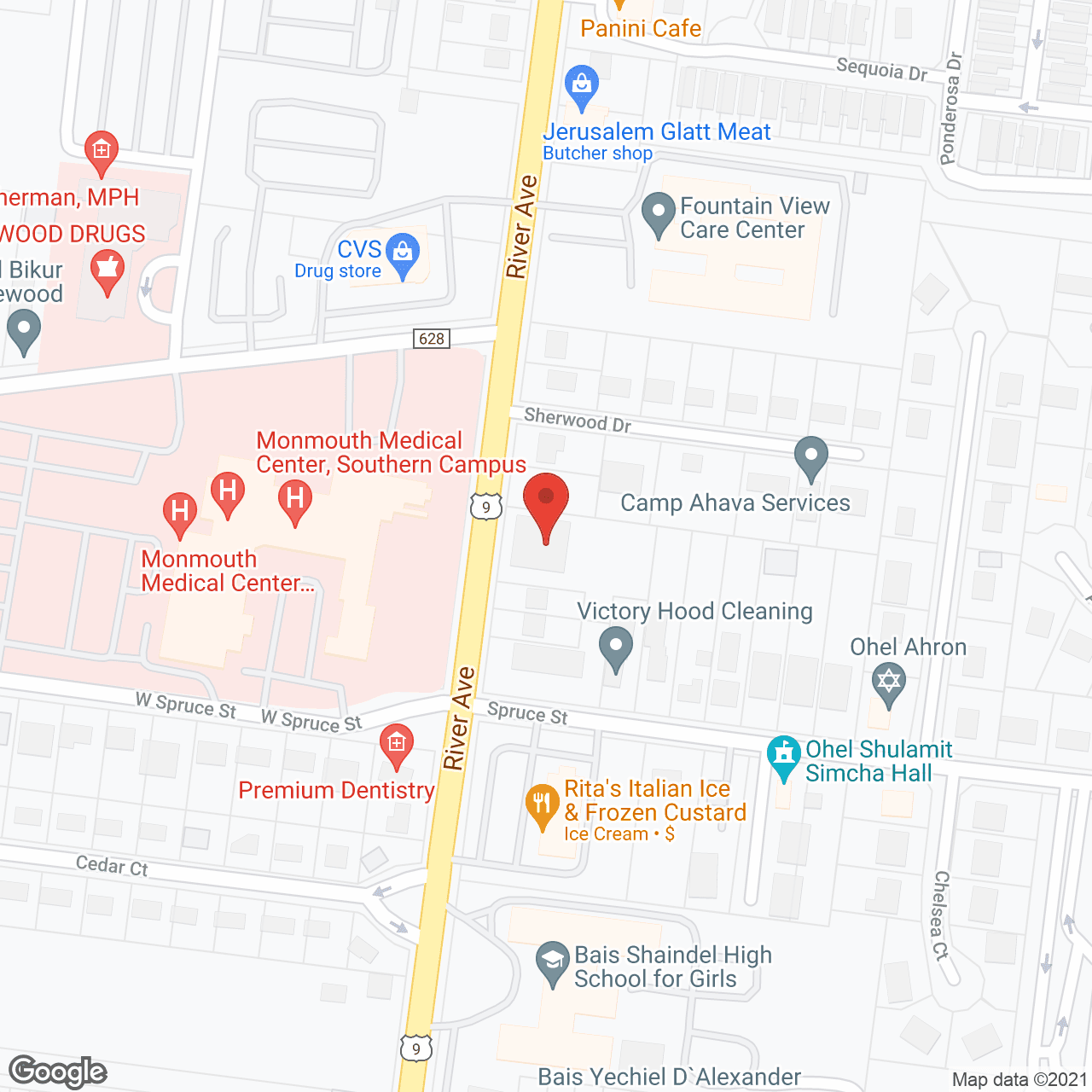 Ambassador Adult Medical Day Care in google map