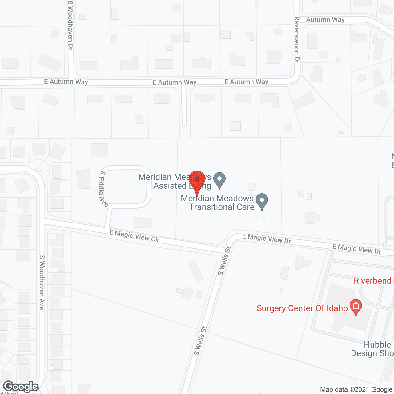 Meridian Meadows Assisted Living and Memory Care in google map
