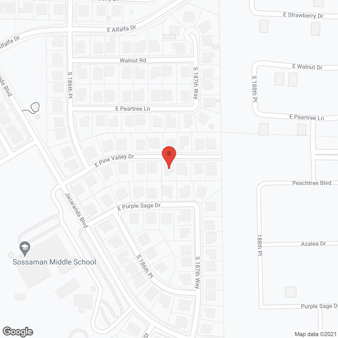 Allegiance Senior Living in google map