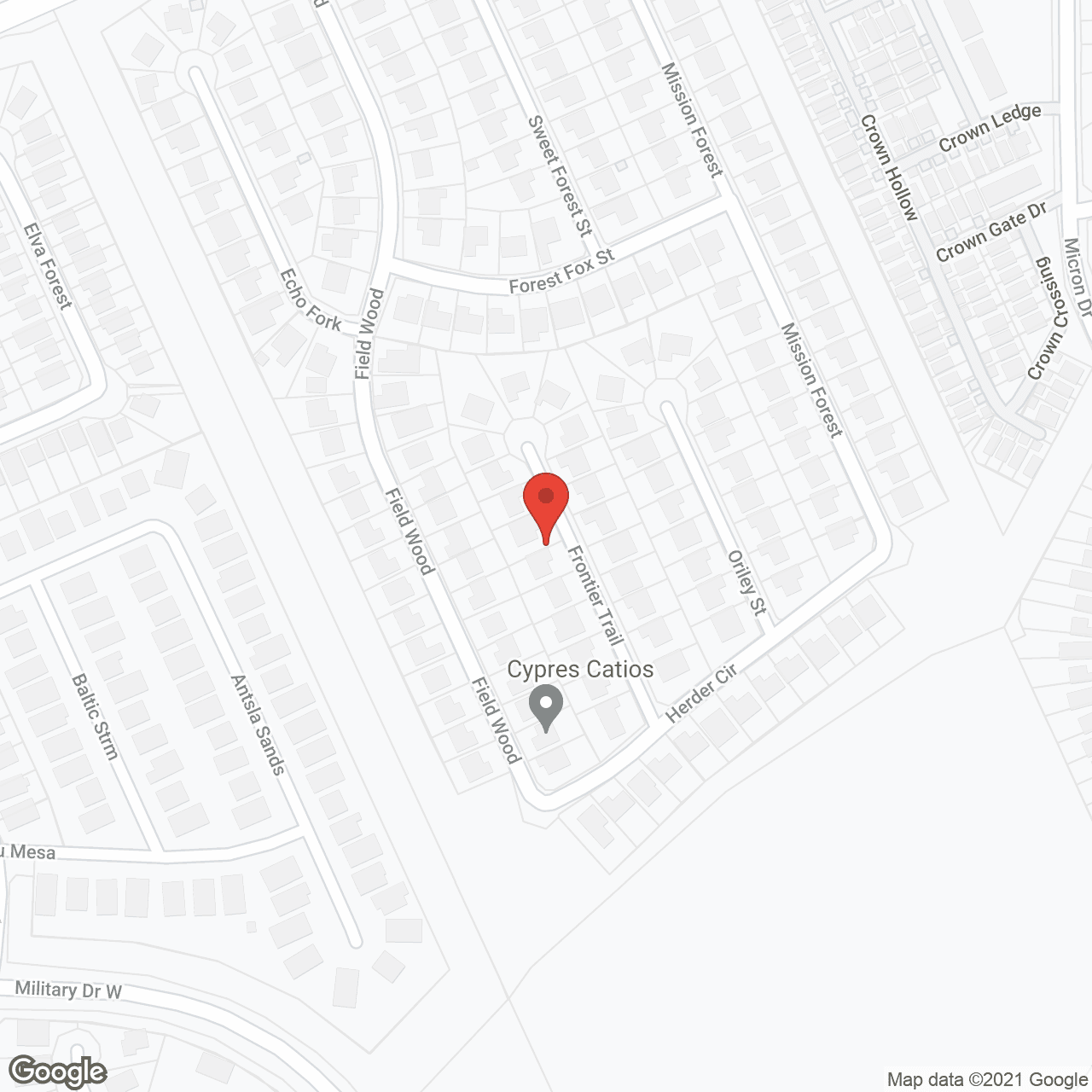 Pams Home Care in google map
