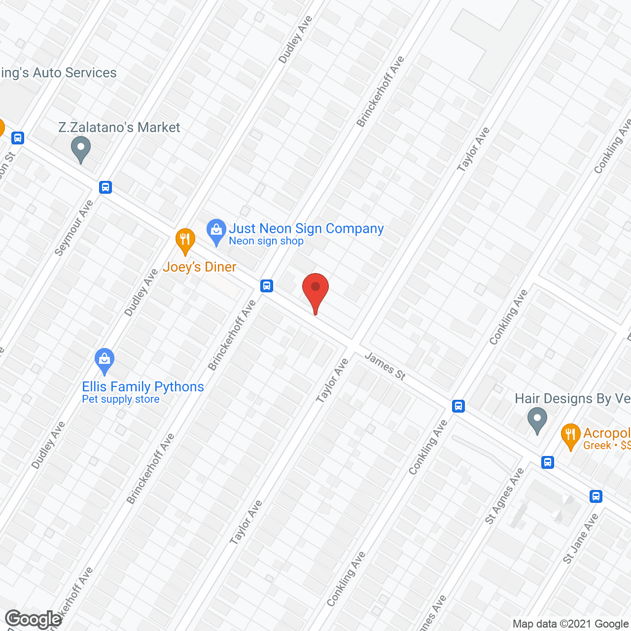 Oneida Center in google map