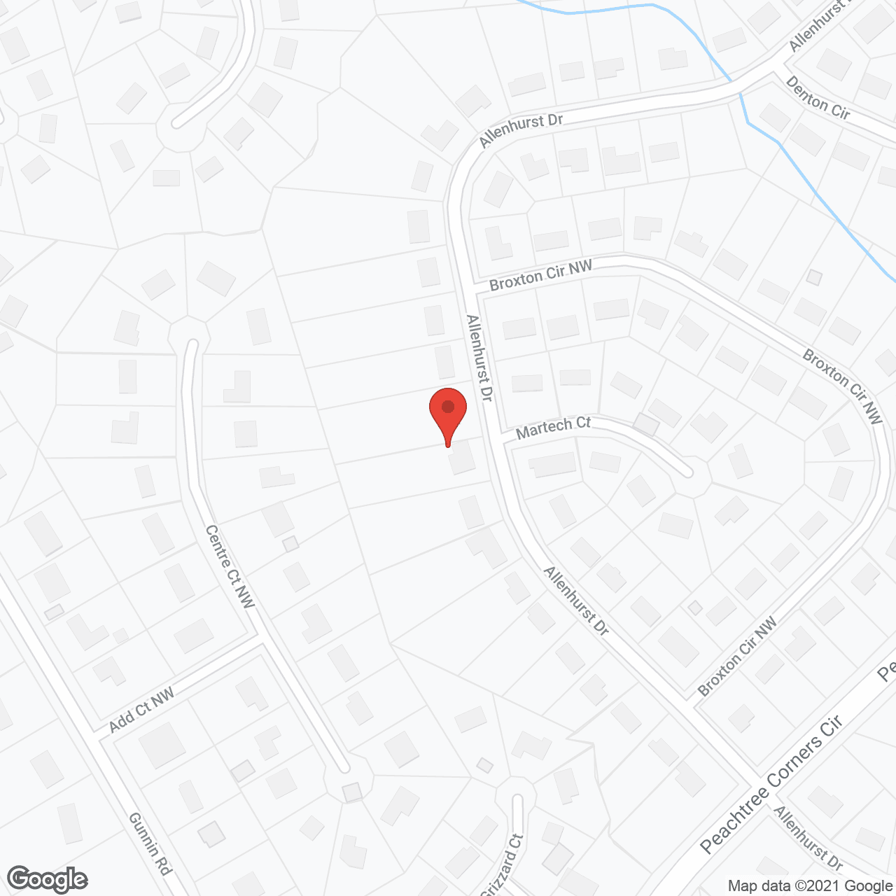 The Addison of Sandy Springs in google map