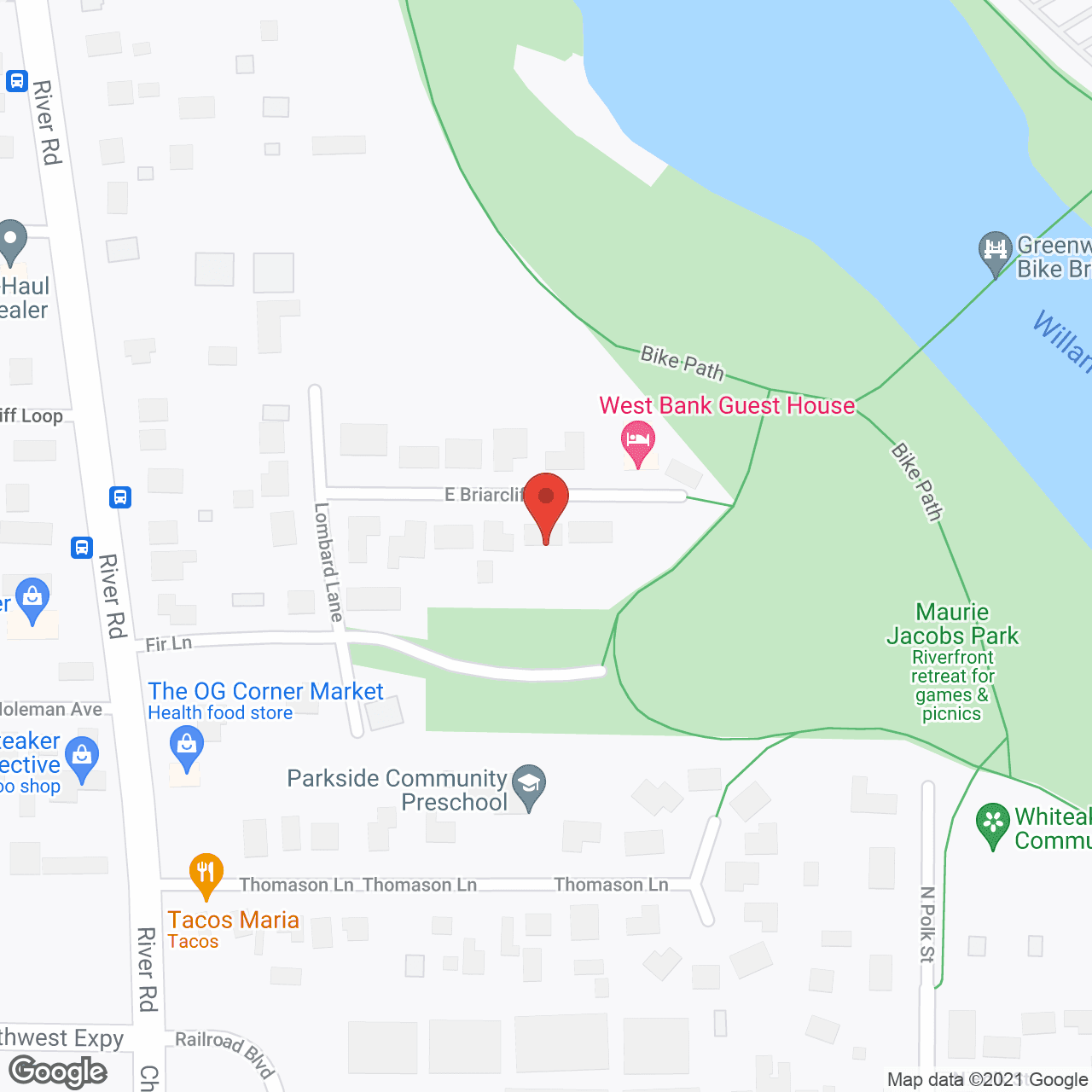 Grammy Dee's House in google map