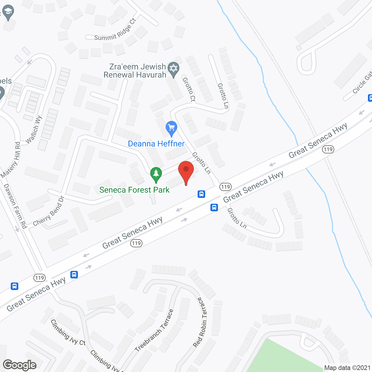 Lincoln Assisted Living in google map