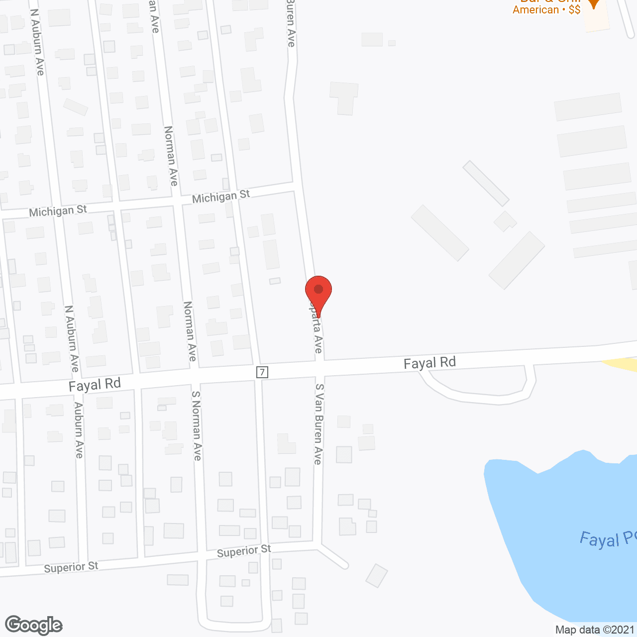 Eastview in google map