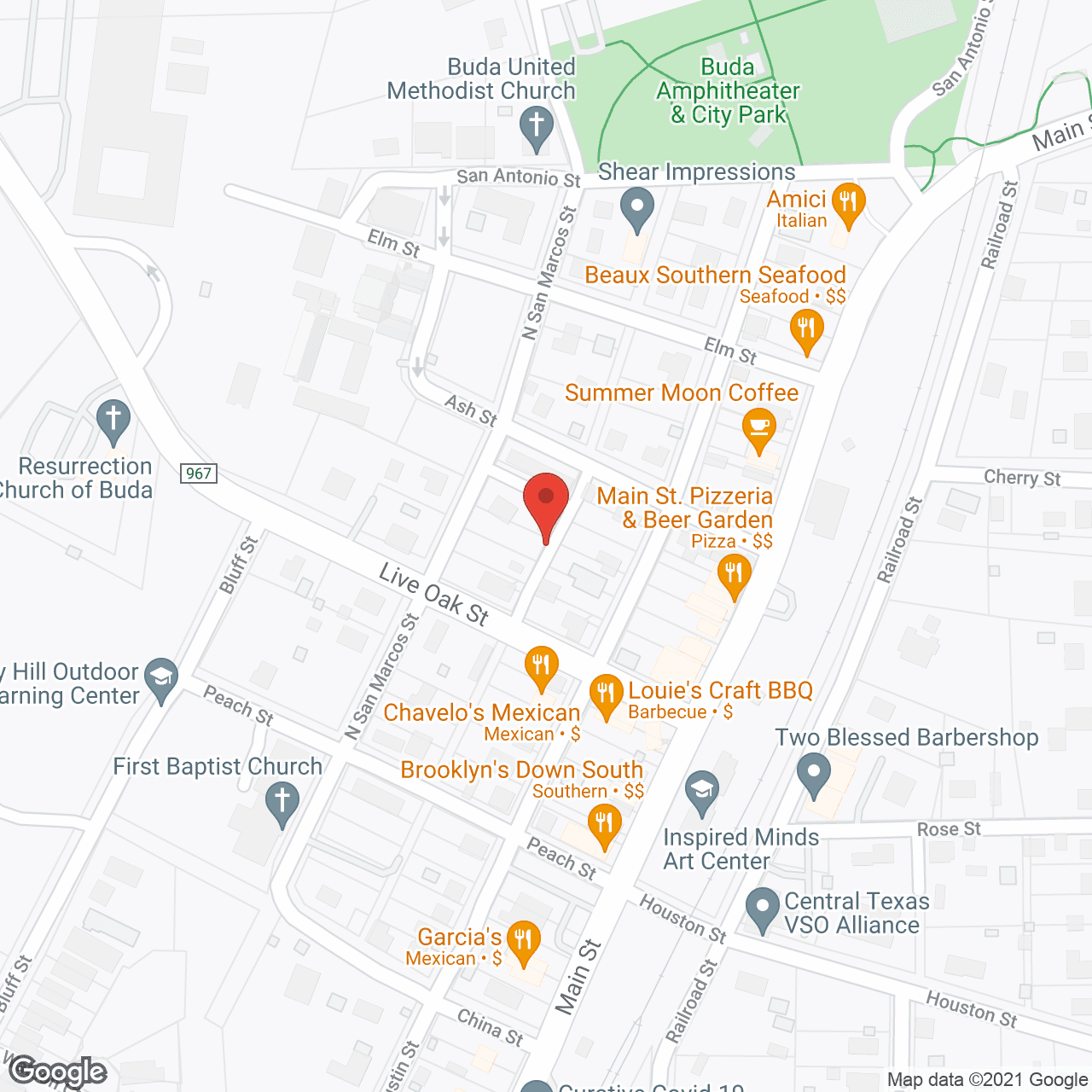 Provident at Buda Assisted Living in google map