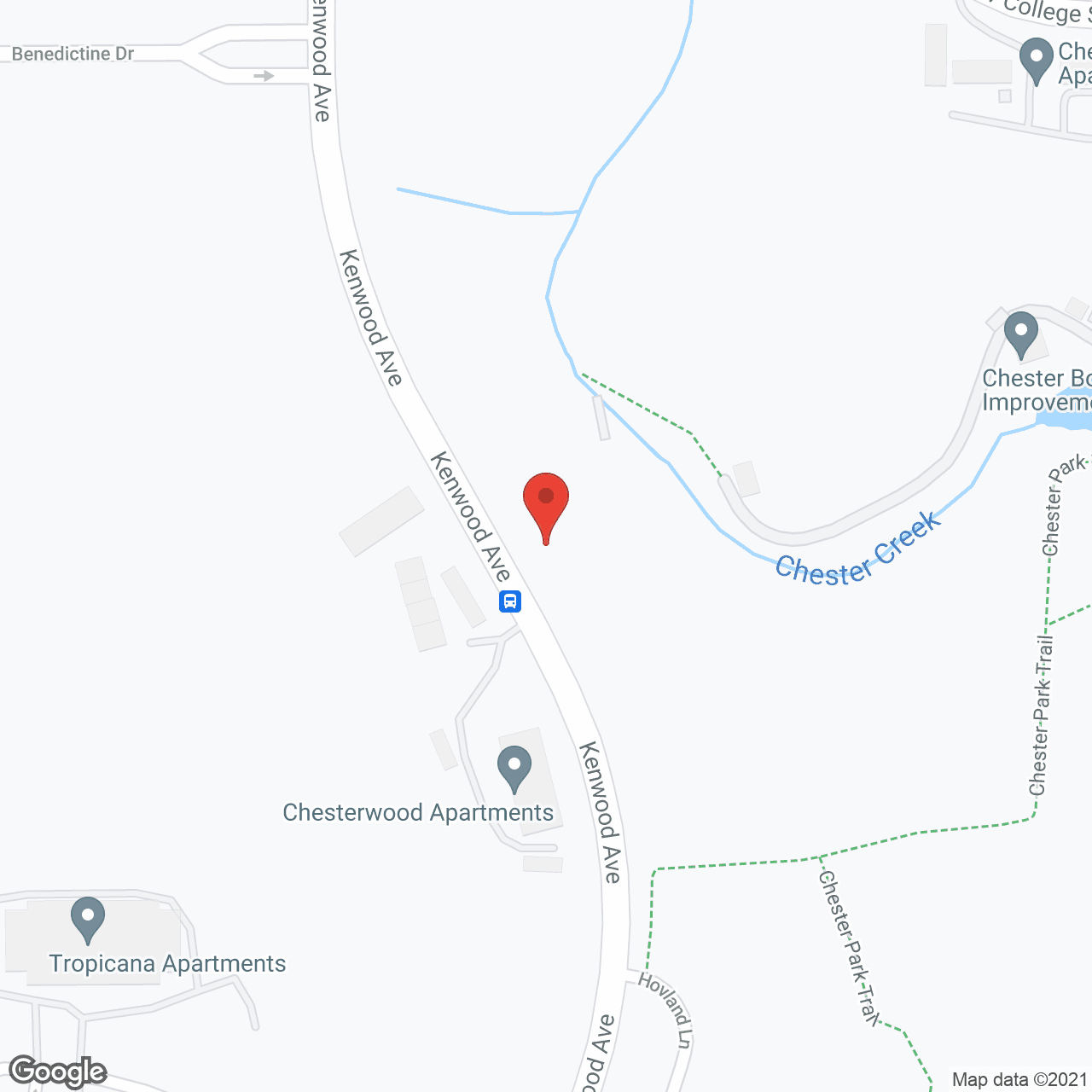 Chesterwood in google map
