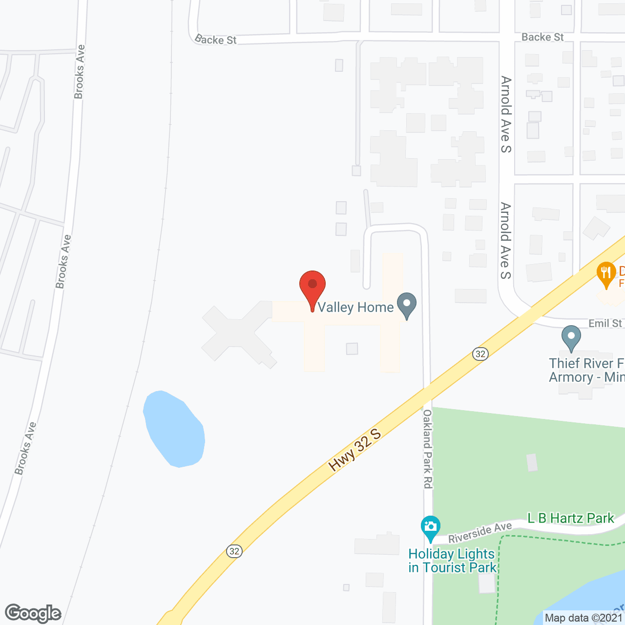 Valley Assisted Living in google map