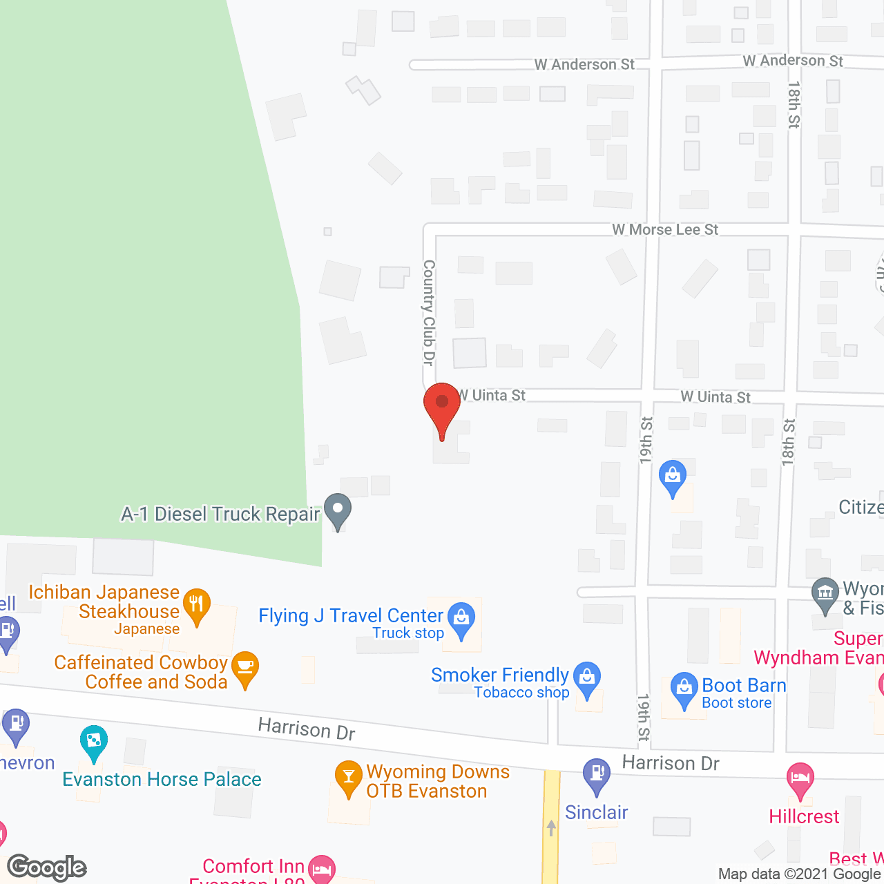 Willow Creek of Evanston in google map