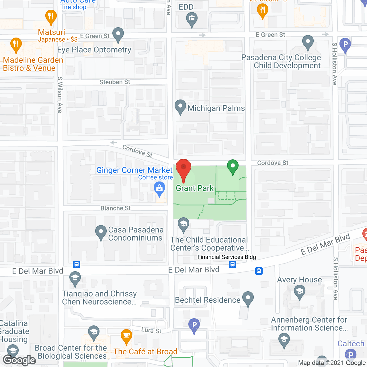 Grant Serenity Home of Pasadena in google map