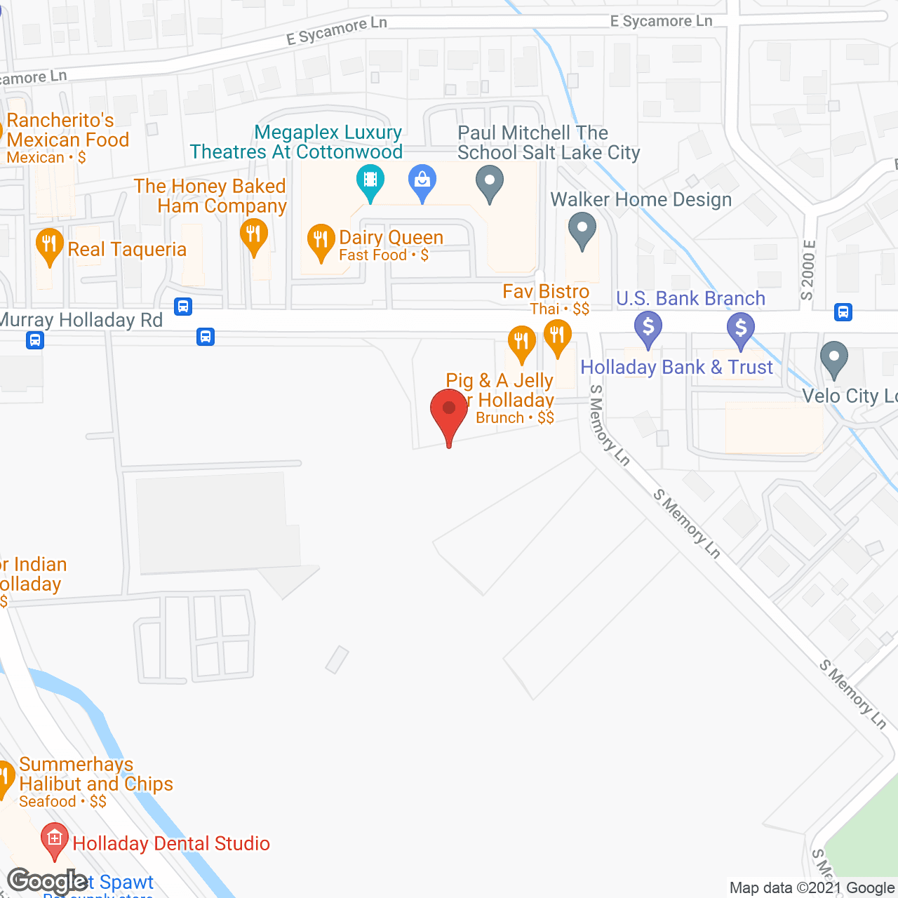 Millcreek Meadows in google map