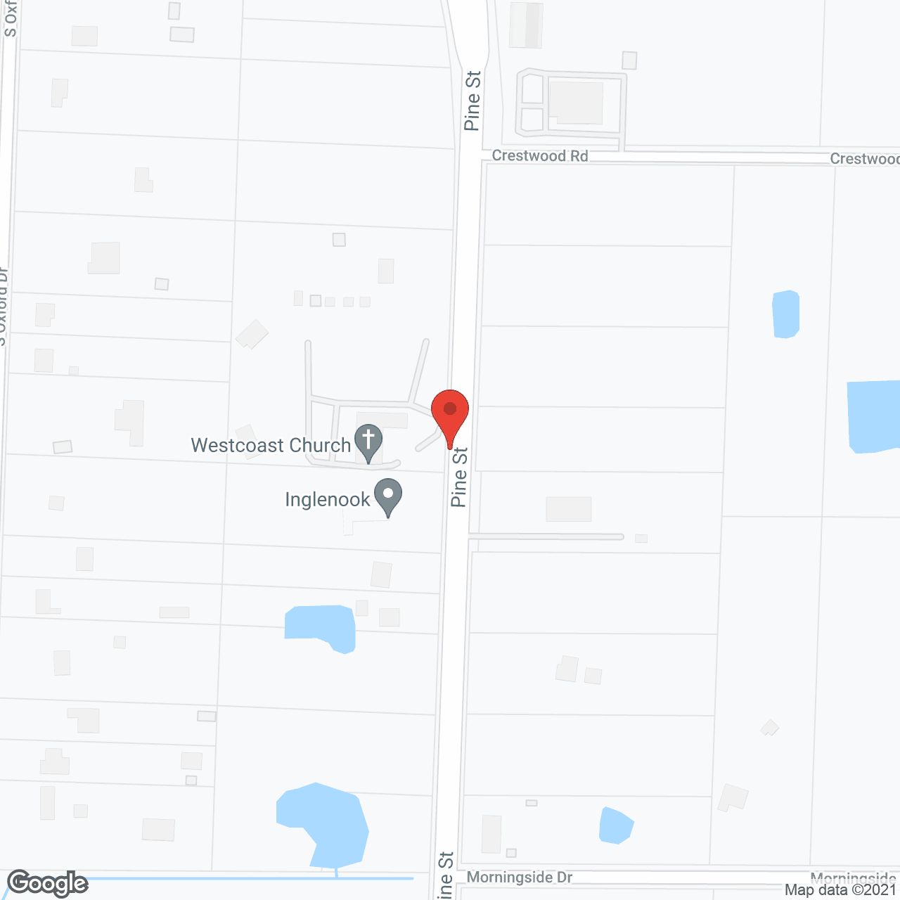 Inglenook Assisted Living in google map