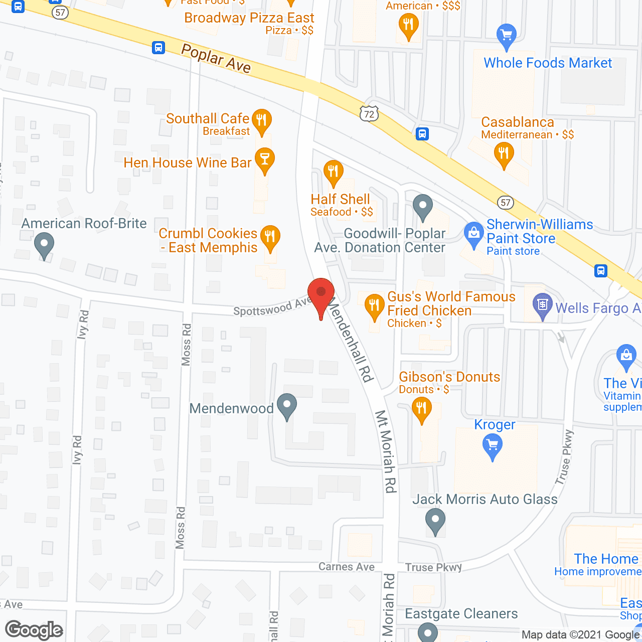 SEI Healthcare - Memphis, TN in google map