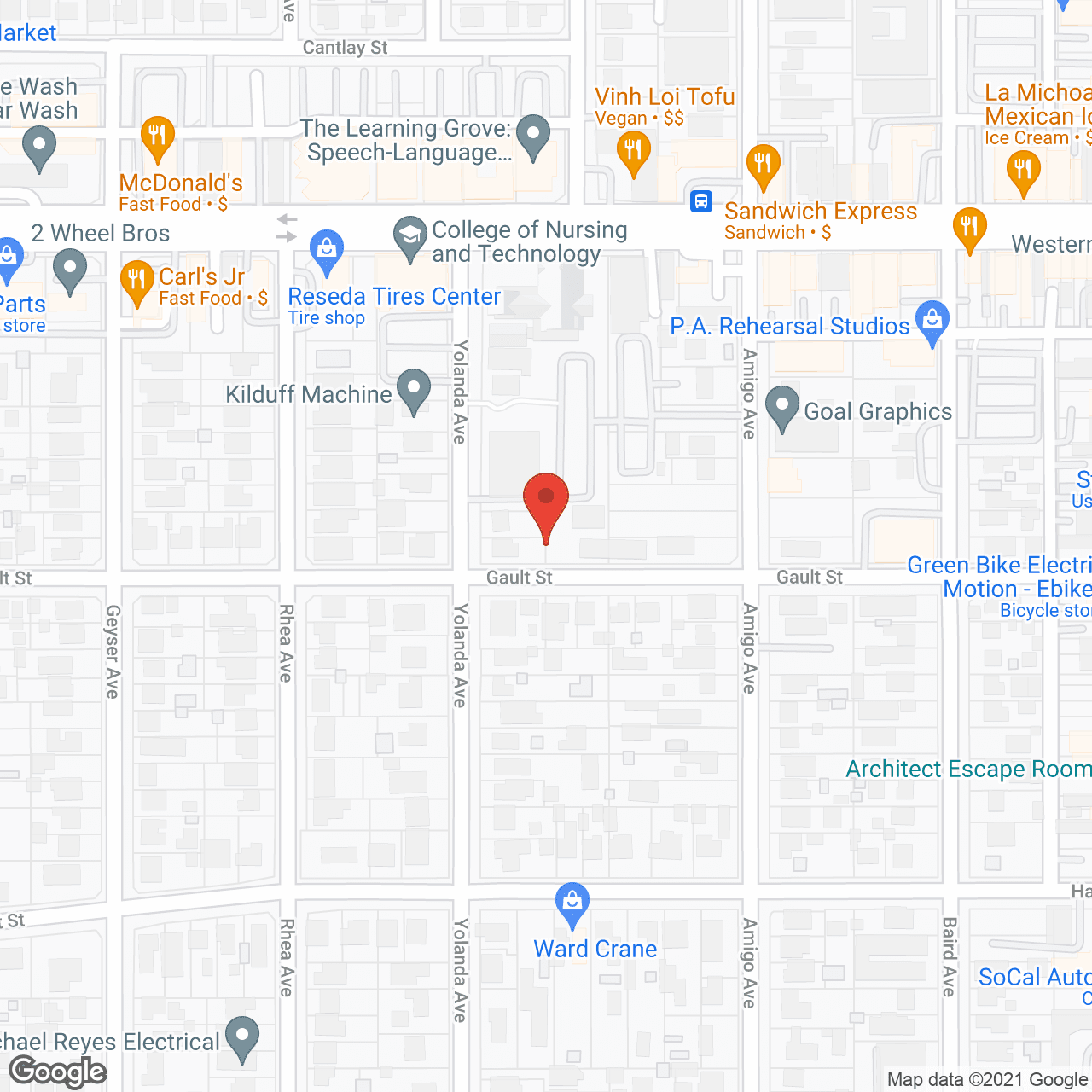 Fountain Home Care Services - Reseda, CA in google map