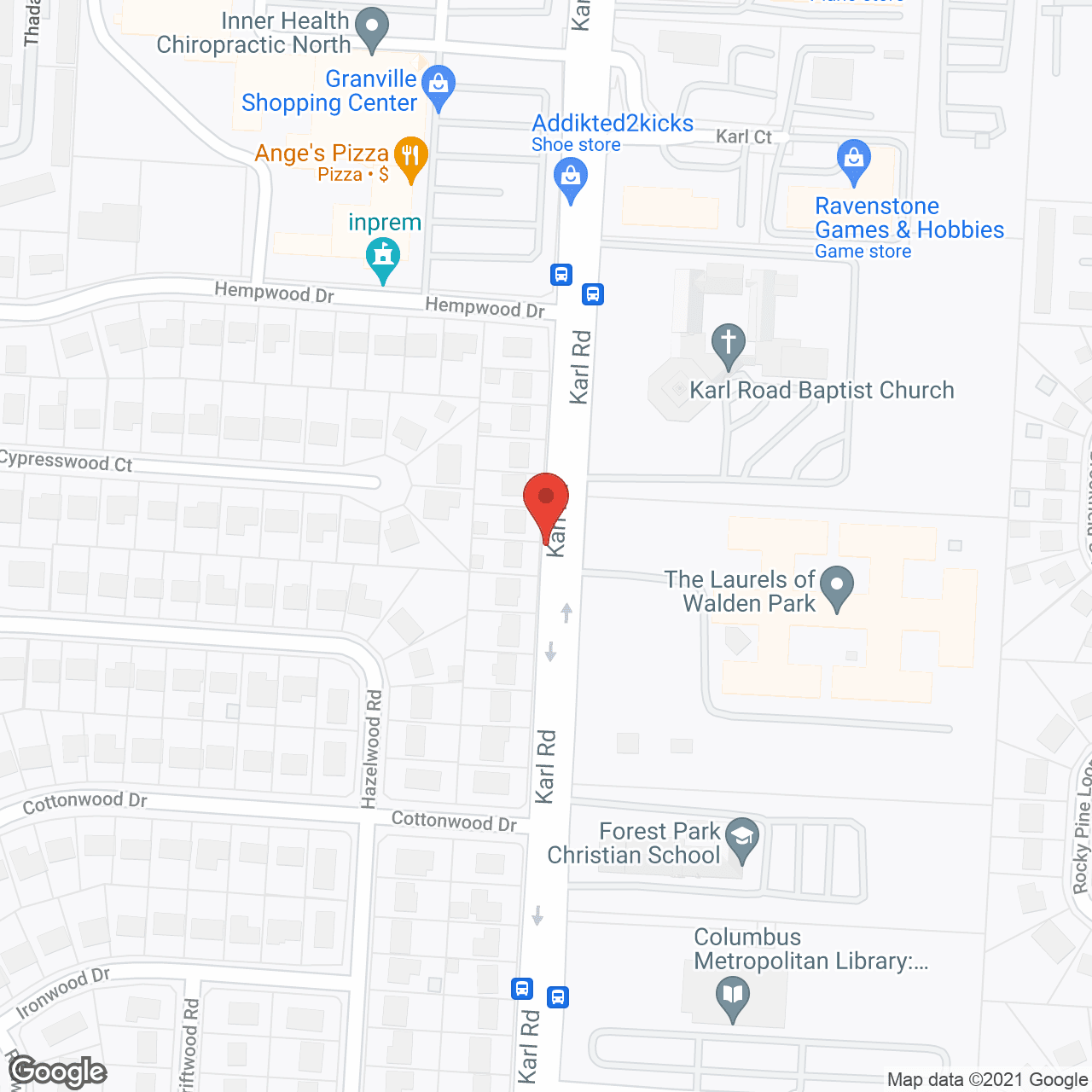 Omega Healthcare Services - Columbus, OH in google map