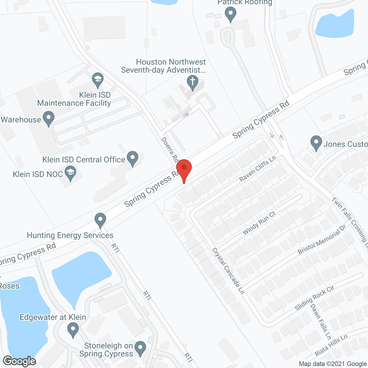 Village Green Alzheimer's Care Home Woodlands in google map