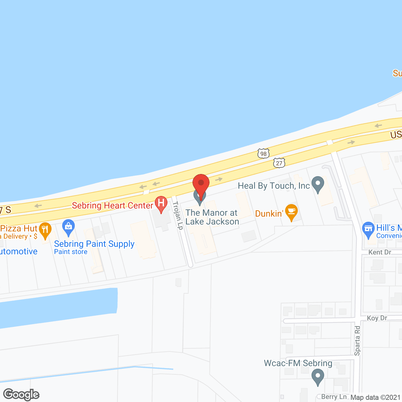 Lakeshore Manor at Lake Jackson Independent and Assisted Living in google map