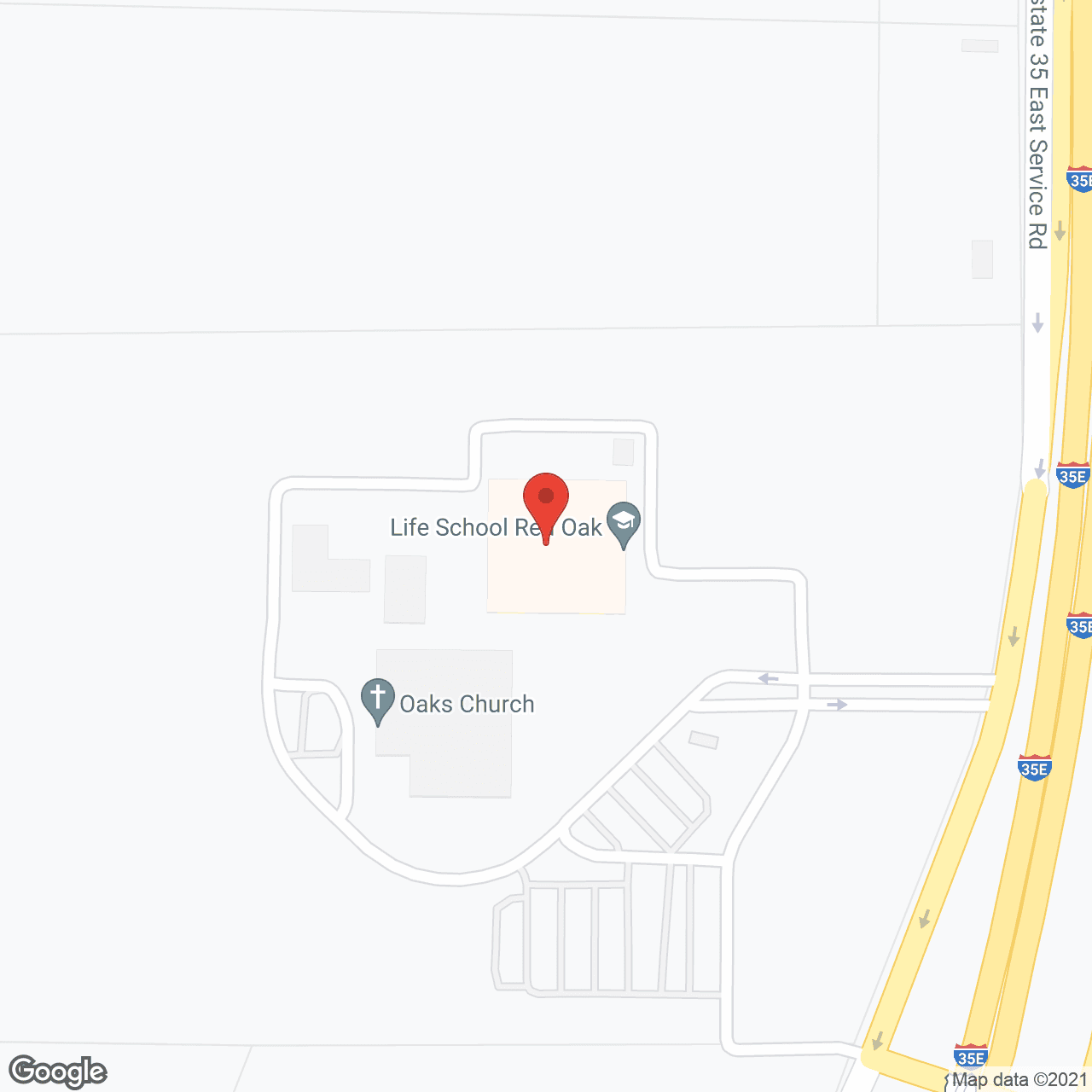 Arabella of Red Oak Senior Living in google map